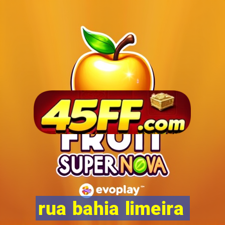 rua bahia limeira